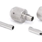 EZ Auto Lock Stainless Steel Tattoo Knurled Grip
