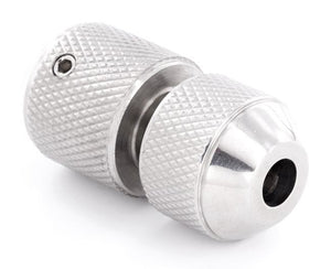 EZ Auto Lock Stainless Steel Tattoo Knurled Grip - Painful Pleasures