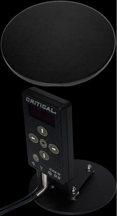Critical Tattoo Stand Alone 6” Steel Base Plate for Power Supply