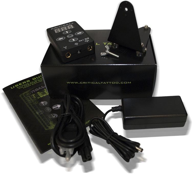 Critical Tattoo® CX1 Generation 2 Micro Power Supply — All Components