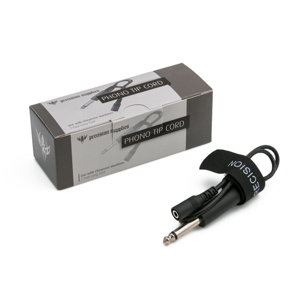 Precision 1’ Long Phono Tip Connector Cord for Cheyenne Hawk Machines - Painful Pleasures