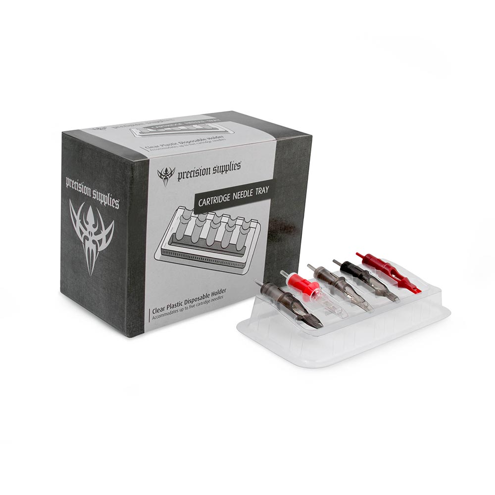 Precision Disposable Cartridge Needle Tray — Box of 50
