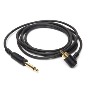 Critical Standard 90 Degree RCA cord (6') Black - Painful Pleasures
