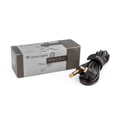 Precision 8' Long Right Angle Gold-Plated RCA Cable