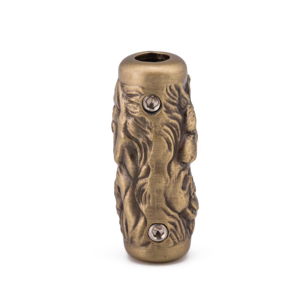 Mayan Wolf & Skull Tattoo Grip - 5/8” - Side