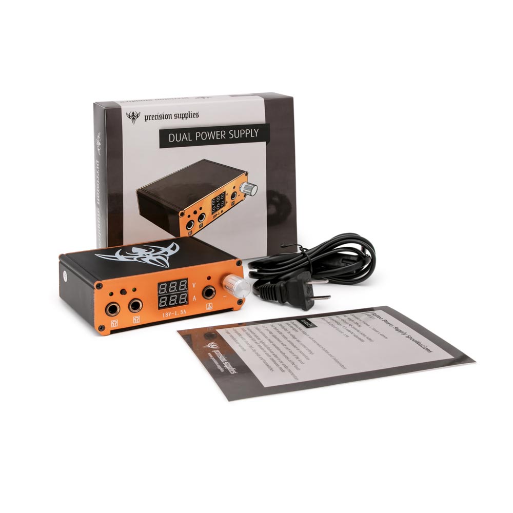 Precision Dual Tattoo Power Supply — Packaging