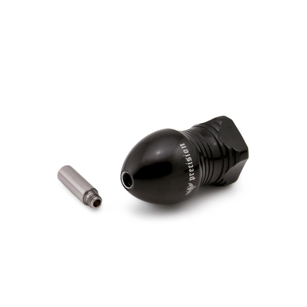 Precision Aluminum 1.25” Matte Black Cartridge Grip with Plunger Bars (Full)
