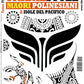 Tribal Style Tattoo Flash Book 1 — Maori, Polynesian, & Pacific Island Tattoo Designs