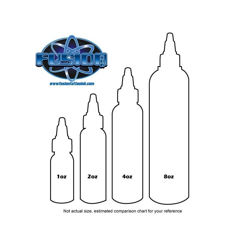 Opaque Gray Dark — Fusion Tattoo Ink — Pick Size (Size Chart)