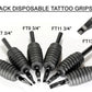 Classic Tube & Grip Sets  — 3/4" Black Disposable Grip — Box of 25
