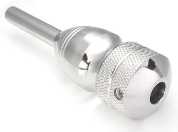Stainless Steel 1 Piece Tattoo Grip - 1" - Version 3
