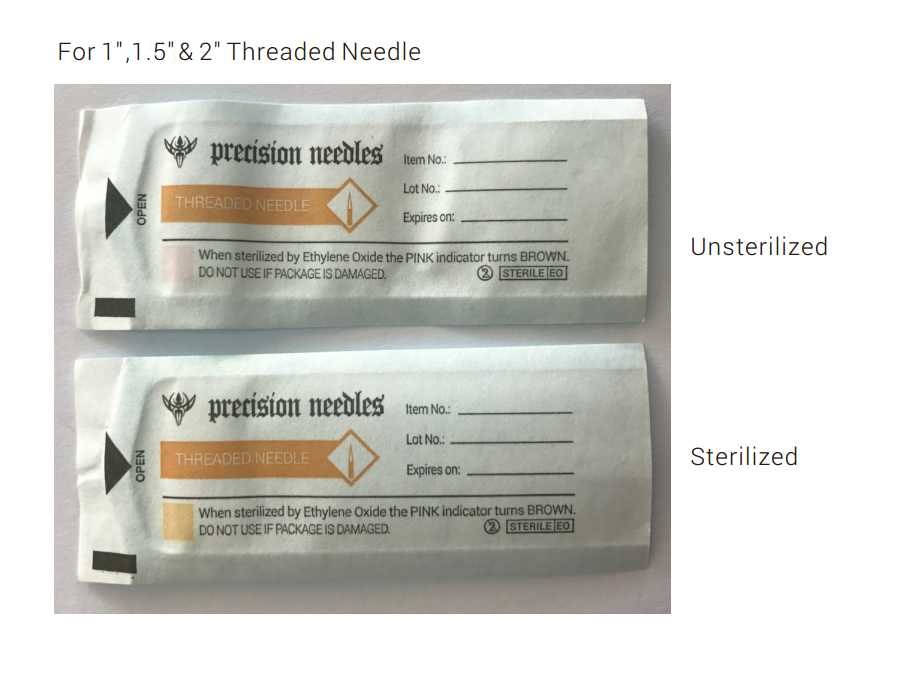 Needle Pouches — Threaded
