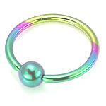 Tilum 18g Titanium Captive Bead Ring - Painful Pleasures