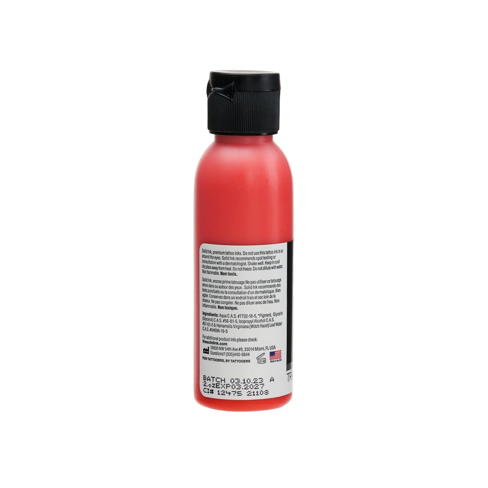 Solid Ink "Old Pigments" — 2oz Bottle — Traditional Orange