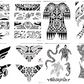 & Pacific Island Tattoo Designs