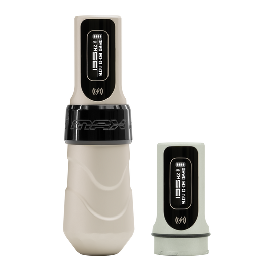 FK Irons Flux Max Tattoo Machine with 2 PowerBolt 2.0 — Trooper — Pick Stroke Length