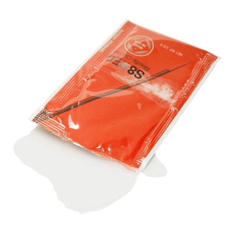 S8 Red Tattoo Needle Cleaner — Pick Quantity (open packet)