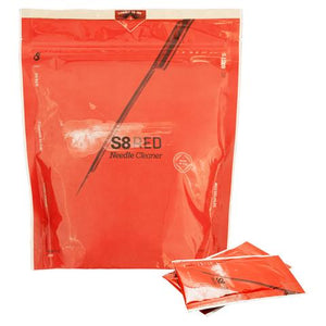 S8 Red Tattoo Needle Cleaner — Pick Quantity - Painful Pleasures