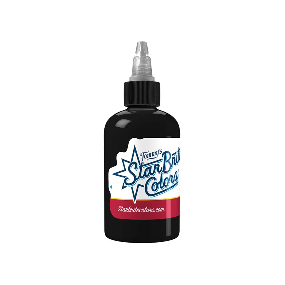 StarBrite Colors Tattoo Ink by Tommy’s Supplies – Turbo Black – Pick Your Size