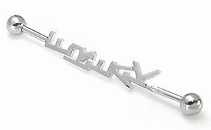 14g 1.75" Freak Industrial Barbell - Painful Pleasures