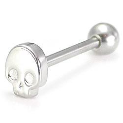 14g 5/8” Steel Casted Cranium Straight Barbell