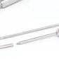16g E-Z Piercing Labret Stud One-Step-Down-Threaded Labret - With Needle
