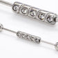 16g 1 3/8" In-Line Jewel Industrial Barbell