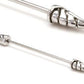 16g 1-3/8" Wing Industrial Barbell