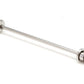 16g 1 3/8” Wing Industrial Barbell- Front View