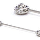 14g 1-1/4" Orbital Industrial Barbell - Price Per 1