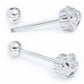 14g 5/8" Cupcake Straight Barbell