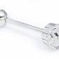 14g 5/8” Cupcake Straight Barbell-Ball on