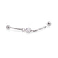 14g Jeweled Chain Industrial Barbell — Price Per 1