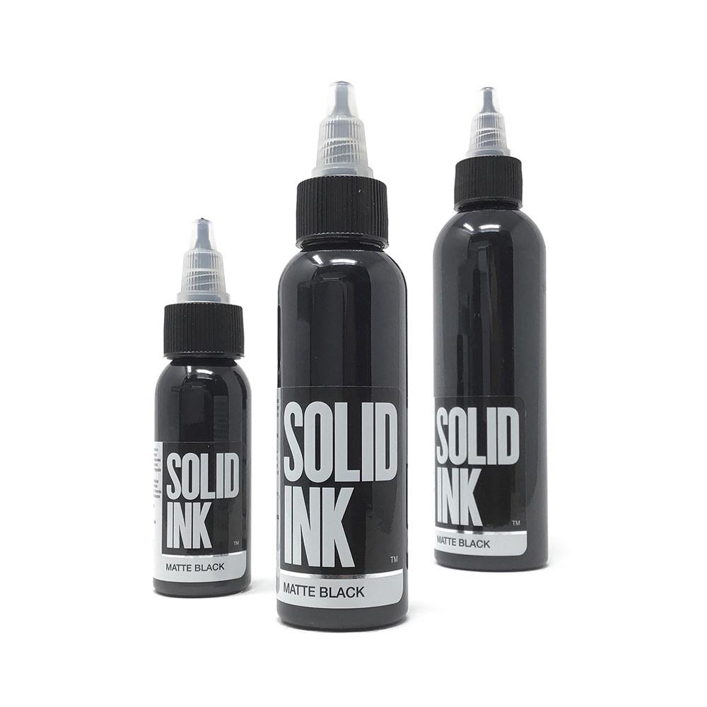 Matte Black — Solid Ink — Pick Size