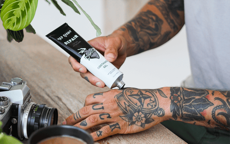 GetUSCart Mad Rabbit Tattoo Balm  Aftercare Cream  Tattoo Lotion for  Color Enhancement  Brightener  Moisturizing Ointment  Aftercare Salve to  Revive  Refresh Old Tattoos  Natural  Organic  17 Oz