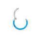 16g Semicircle Opal Titanium Clicker — Price Per 1