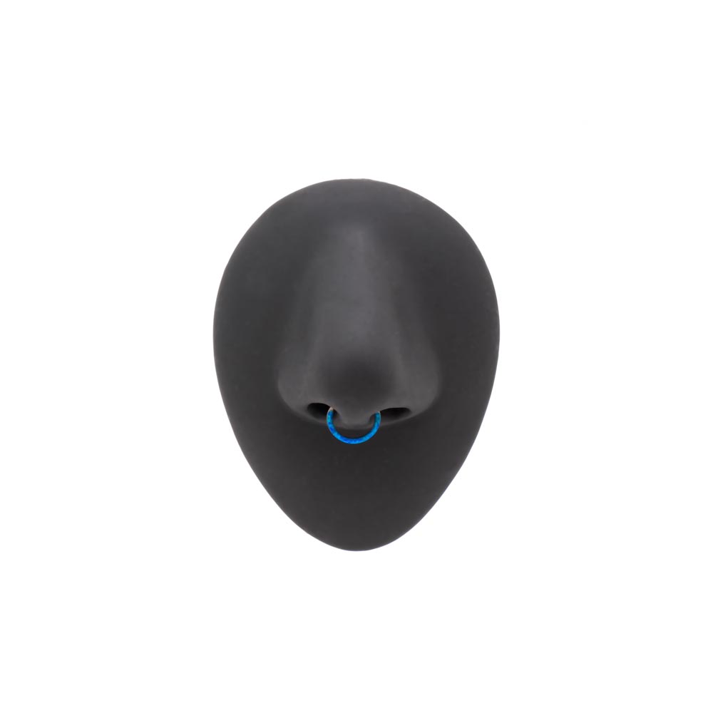16g Semicircle Opal Titanium Clicker — Price Per 1