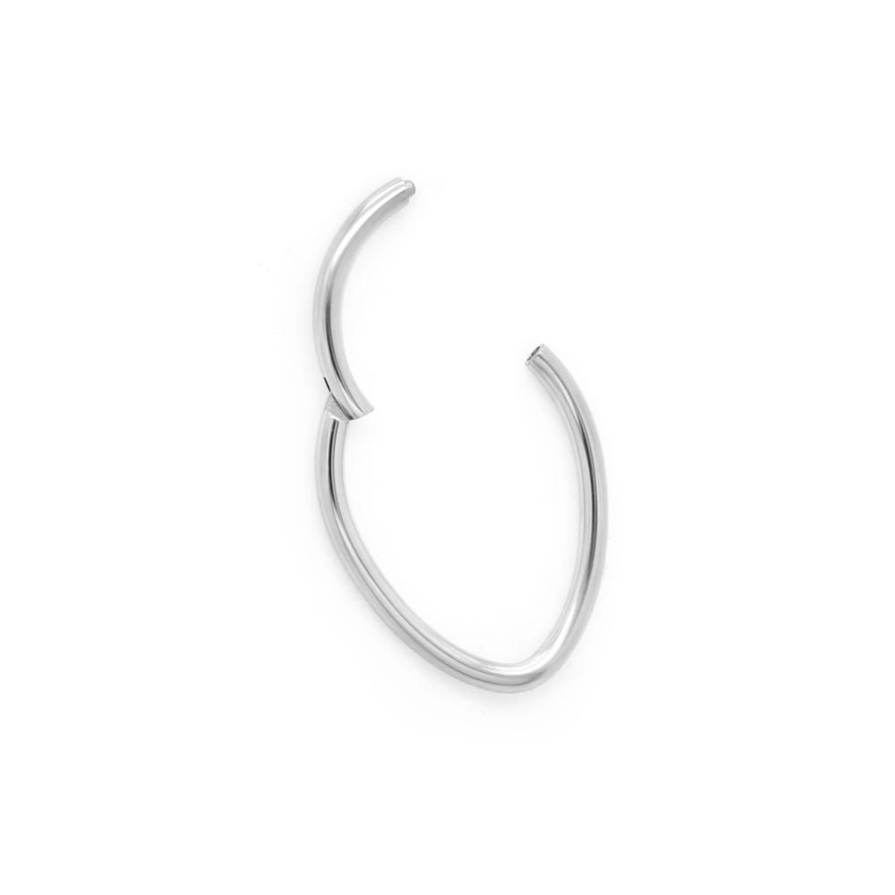 Tilum 16g Minimalist Oval Titanium Clicker - Price Per 1