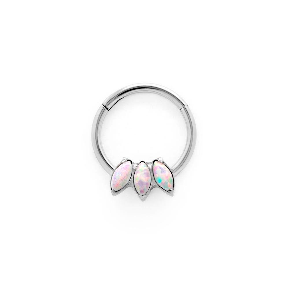 16g Marquis White Opal Fan Titanium Clicker — Price Per 1
