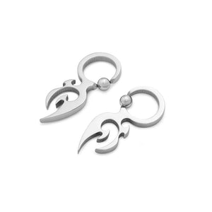 10g Steel Double Blade Captive Bead Ring — Price Per 1 - Painful Pleasures
