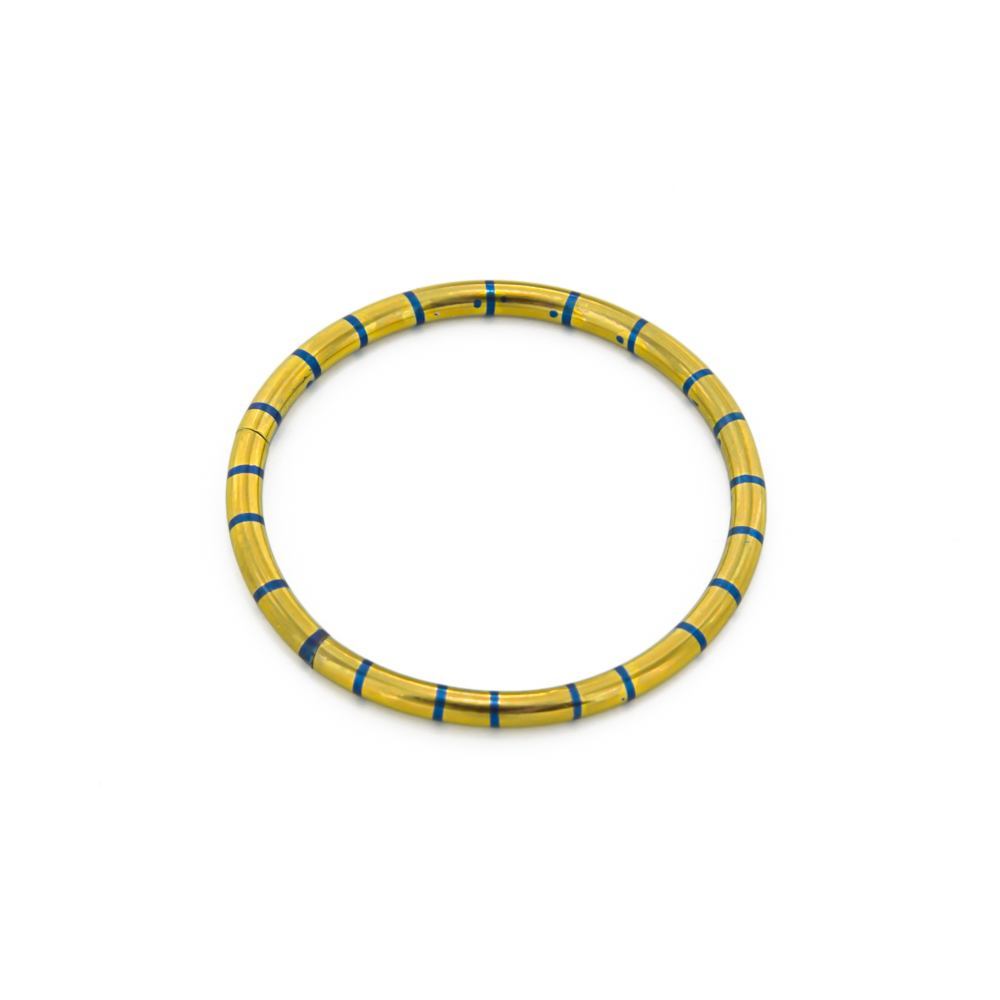 Candy Stripe Segment Ring 3/4" Diameter