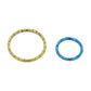Candy Stripe Segment Ring 13mm Diameter and 19mm diameter