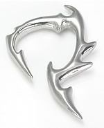 12g-6g Vicious Ear Piece - Painful Pleasures