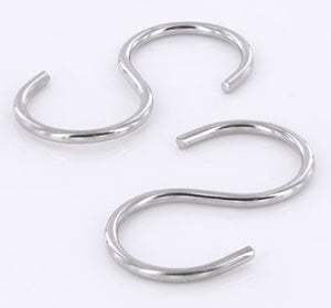 Stainless Steel S Hook — Price Per 1 - Painful Pleasures
