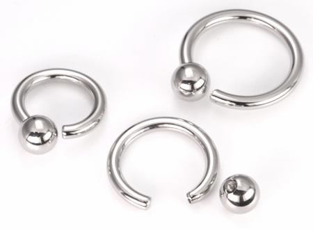 8g Internal Steel Circular Barbell — Price Per 1