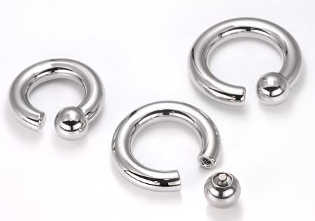 4g Internal Steel Screw On Captive Bead Ring — Price Per 1