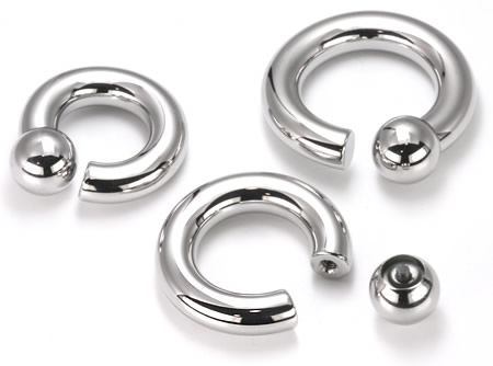 2g Internal Steel Screw On Captive Bead Ring — Price Per 1