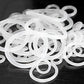 Spare Clear Silicone O-Rings - 18g-1" - Bag of 100