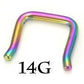 Tilum 14g Titanium Septum Retainer