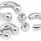 00g Internal Steel Circular Barbell — Price Per 1